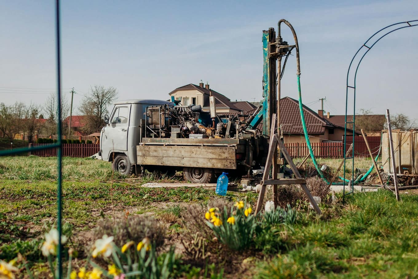 wykonywanie odwiertu